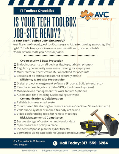IT Toolbox Checklist